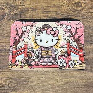 Hello Kitty Cherry Blossom Kimono Pouch